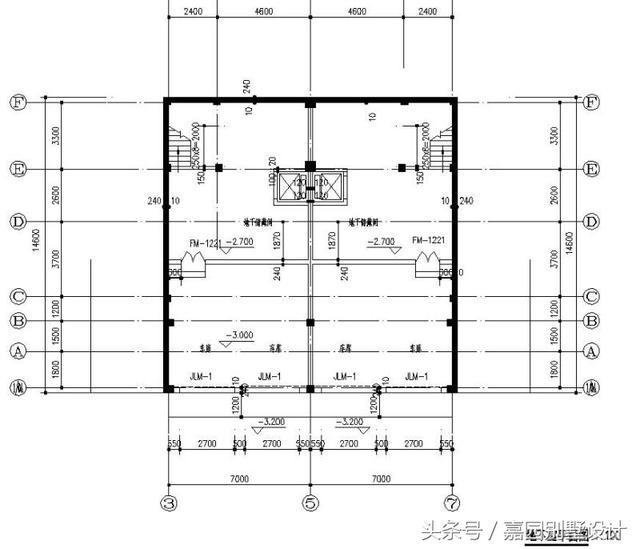 現(xiàn)代別墅設(shè)計圖紙