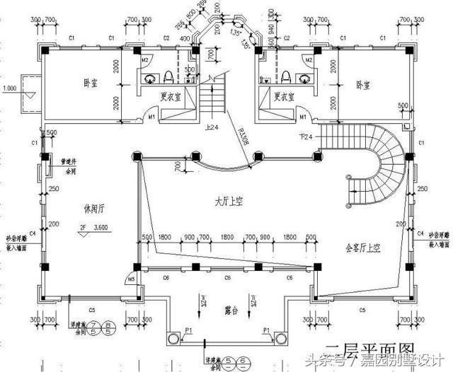 現(xiàn)代別墅設(shè)計圖紙