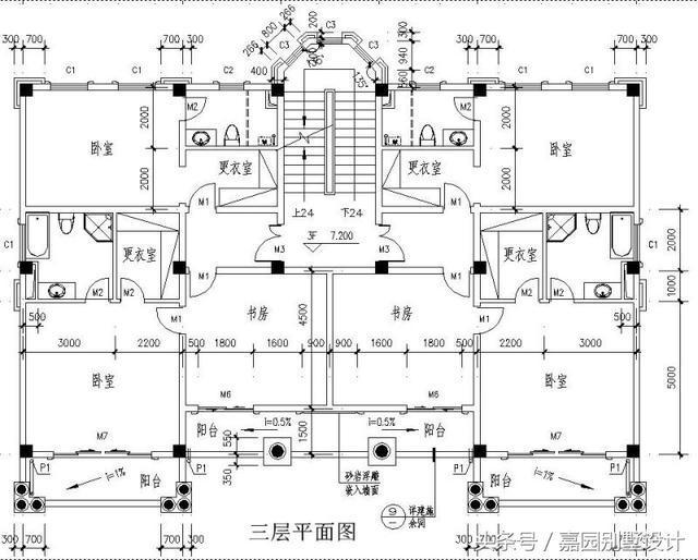 現(xiàn)代別墅設(shè)計圖紙