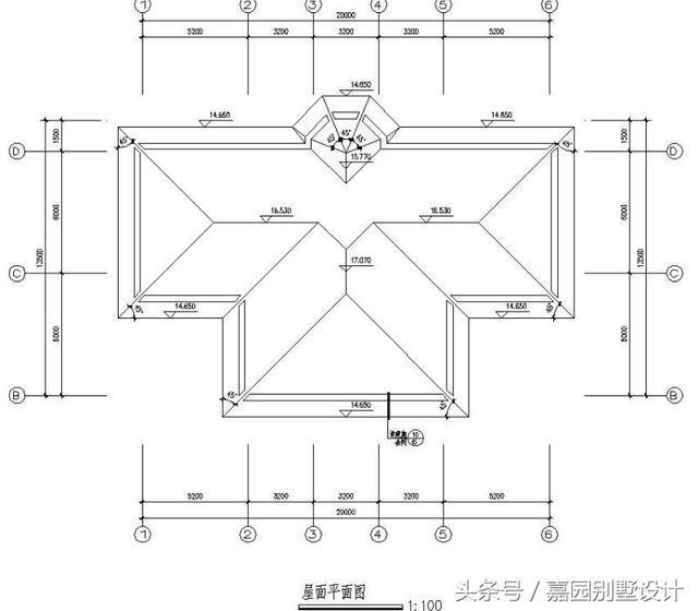 現(xiàn)代別墅設(shè)計圖紙