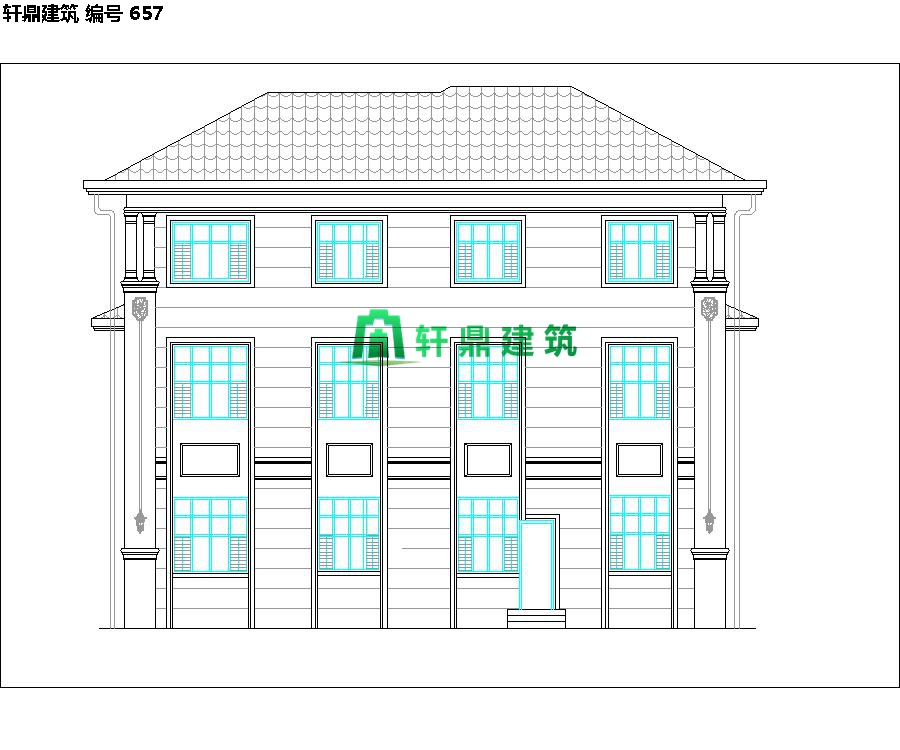 精品歐式三層自建別墅設(shè)計(jì)施工全套圖紙07.jpg