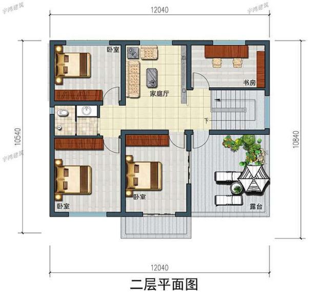 農(nóng)村最好看二樓別墅的設(shè)計(jì)圖