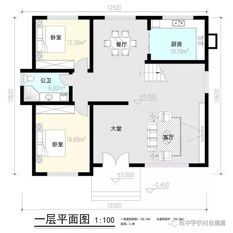 2層的農(nóng)村獨棟別墅