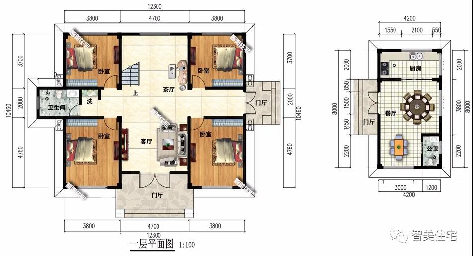 帶有庭院設(shè)計的鄉(xiāng)村別墅