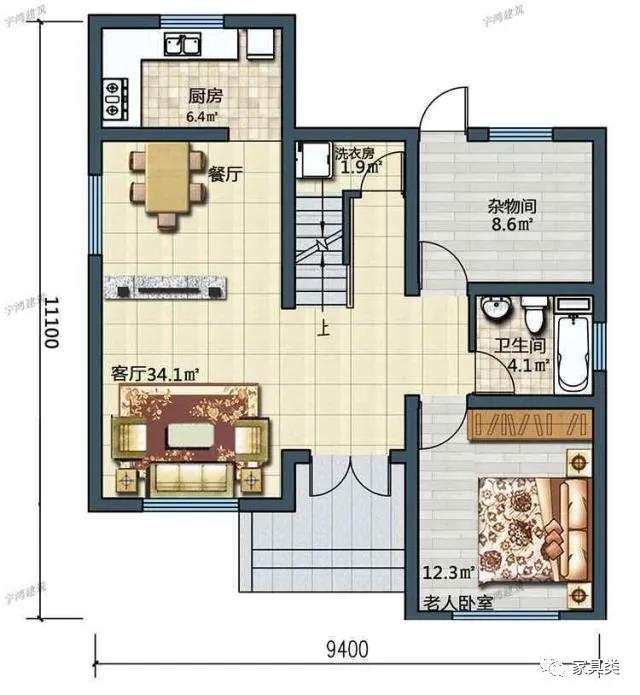 農(nóng)村自建住宅設計圖紙