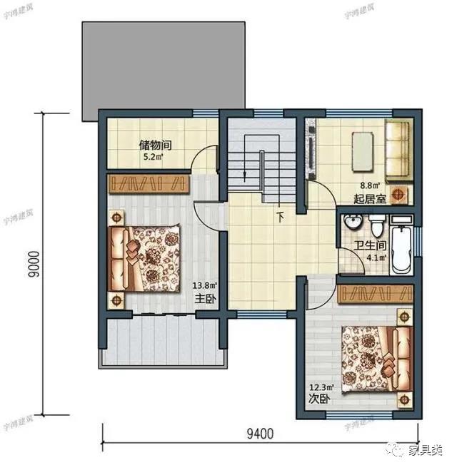 農(nóng)村自建住宅設計圖紙