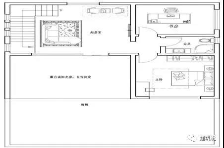 100平方米的小戶型農(nóng)村自建住宅設(shè)計(jì)圖