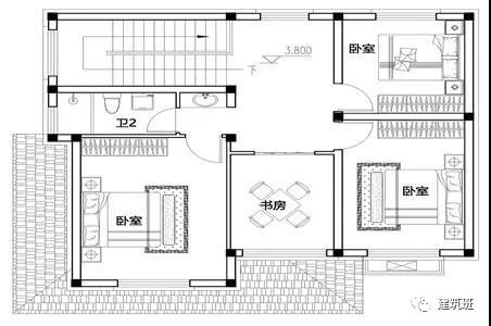 100平方米的農(nóng)村自建住宅設(shè)計