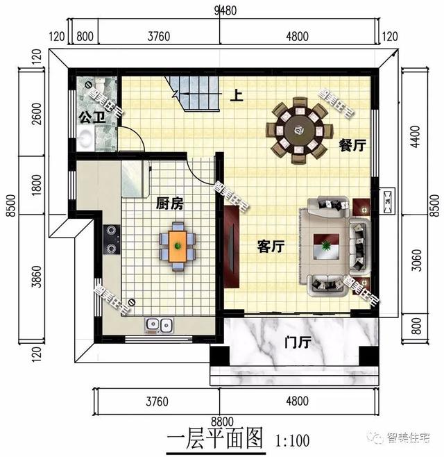 寬9米多的自建農(nóng)村別墅