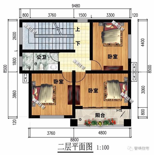 寬9米多的自建農(nóng)村別墅