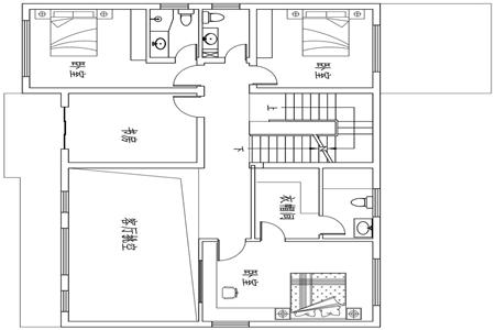 新中國風格的農(nóng)村自建住宅