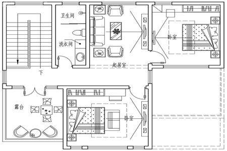 新中國風格的農(nóng)村自建住宅