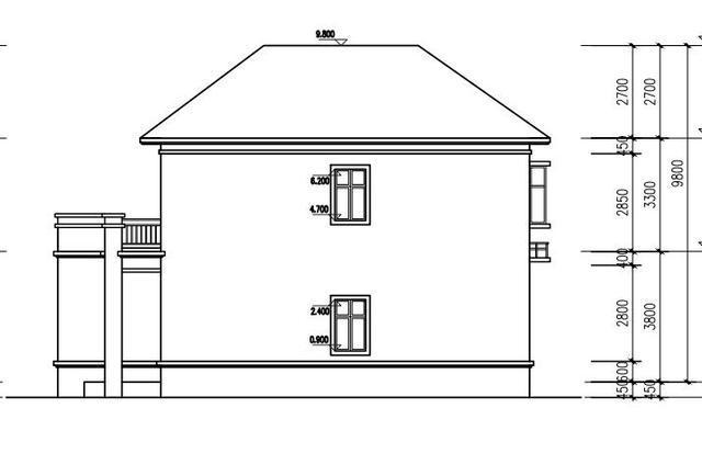 農(nóng)村小型經(jīng)濟(jì)實(shí)用型別墅設(shè)計(jì)圖