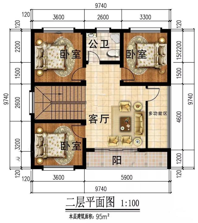 簡(jiǎn)單的現(xiàn)代二層別墅