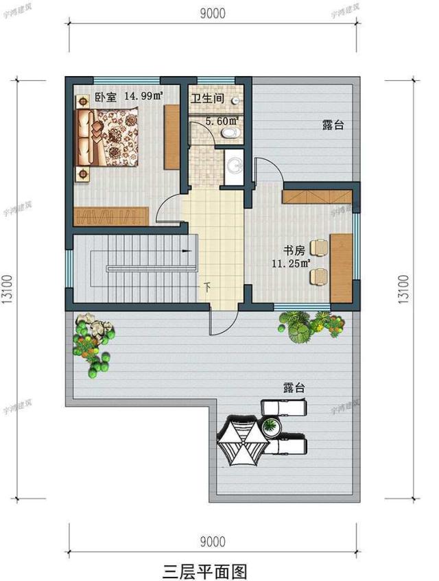 農(nóng)村自建住宅設計圖紙