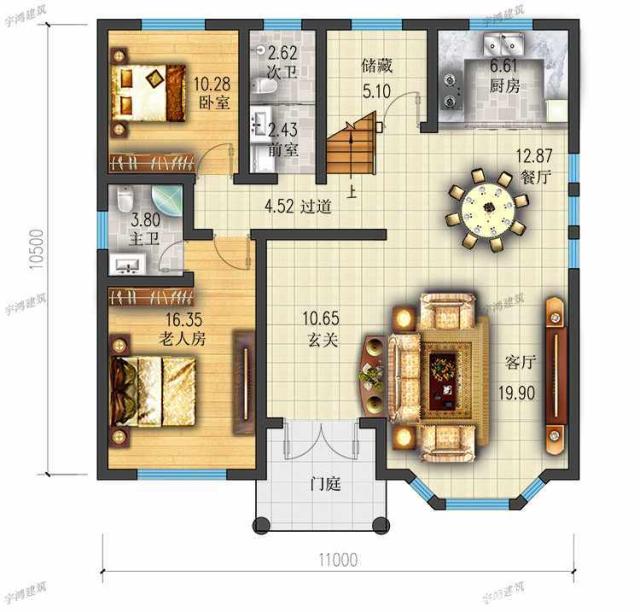 農(nóng)村自建住宅設計圖紙