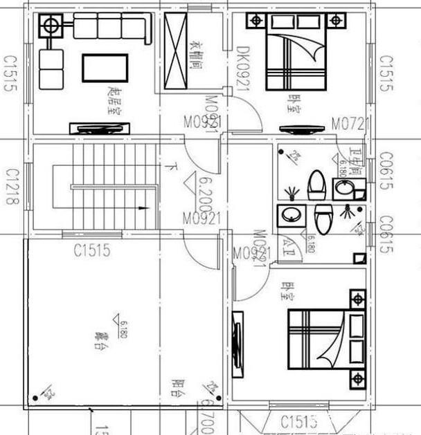 農(nóng)村自建住宅設(shè)計(jì)圖